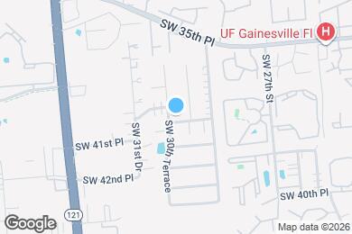 Map image of the property - 3701 SW 30th Ter