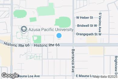 Map image of the property - 1133 E Alosta Ave