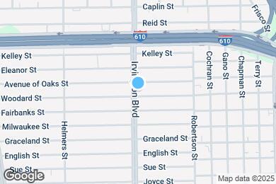 Map image of the property - 801 Woodard St