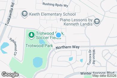 Map image of the property - 600 Northern Way