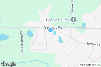Map image of the property - 1009 Serene Lake Dr