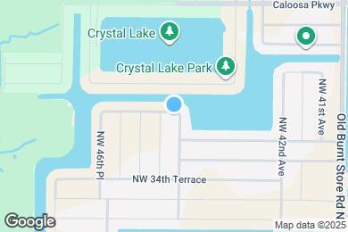 Map image of the property - 3518 NW 44th Ave