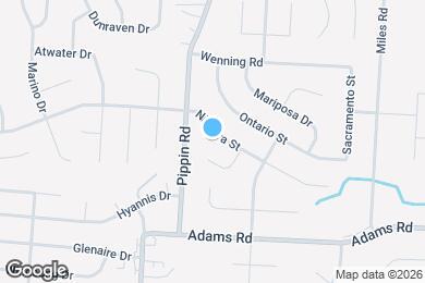 Map image of the property - 2659 Niagara St