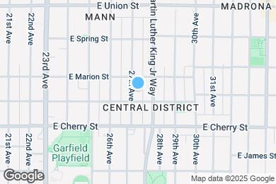 Map image of the property - 810 27th Ave