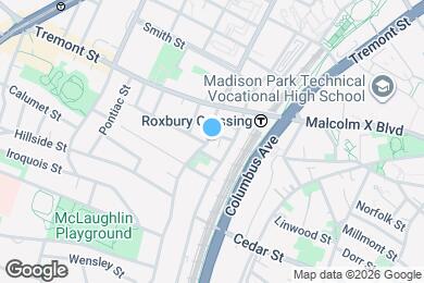 Map image of the property - 726 Parker St