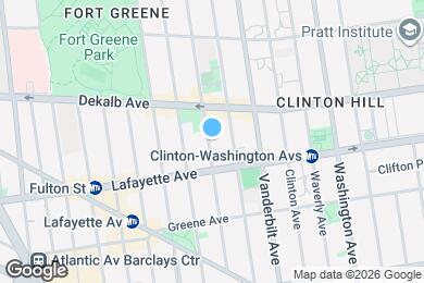Map image of the property - 299 Adelphi St