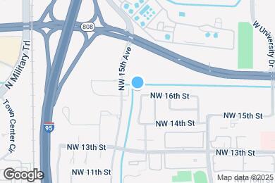 Map image of the property - 1599 NW 14th Ave