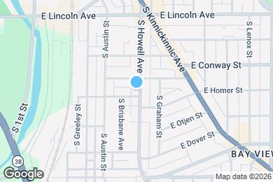 Map image of the property - 2471 S Howell Ave