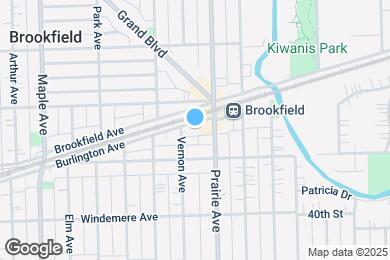 Map image of the property - 8915 Burlington Ave