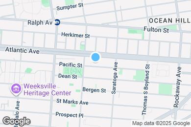 Map image of the property - 2083 Pacific St