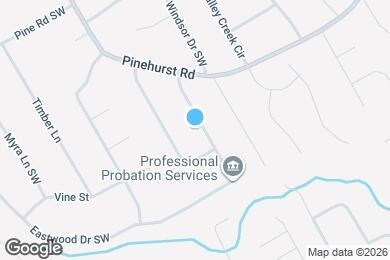 Map image of the property - 2305 Eastgate Dr SW