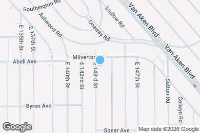 Map image of the property - 3265 E 143rd St