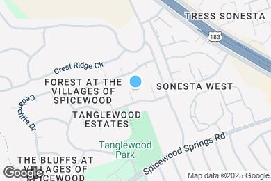 Map image of the property - 11605 Castle Rock Ct