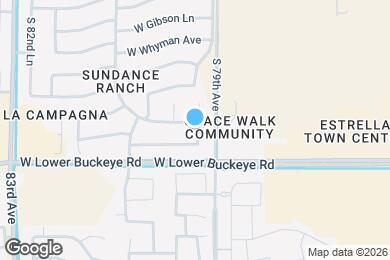 Map image of the property - 7919 W Magnolia St