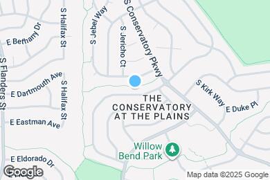 Map image of the property - 20387 E Dartmouth Dr