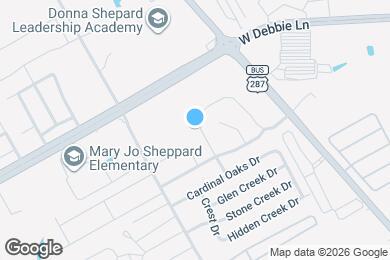 Map image of the property - 1706 Fern Dr