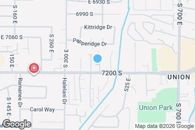 Map image of the property - 7178 S 420 E