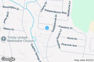 Map image of the property - 517 Federal Ct