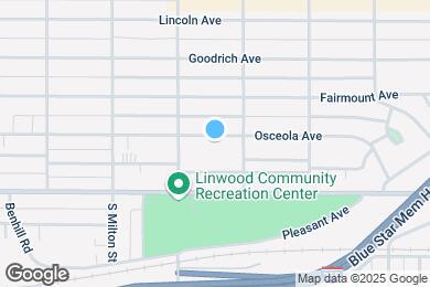Map image of the property - 826 Osceola Ave