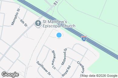 Map image of the property - 647 Sunflower Dr