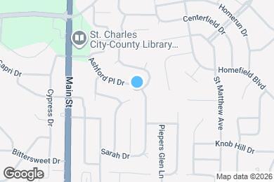Map image of the property - 1203 Ashford Place Dr