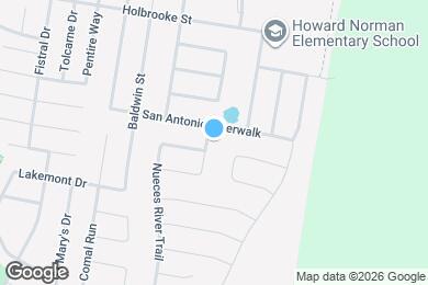 Map image of the property - 103 Frio River Trail