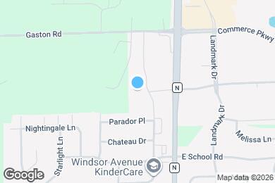 Map image of the property - 1501 N Windsor Ave