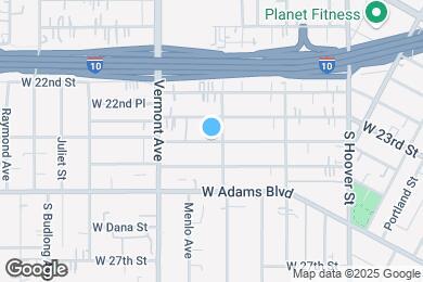 Map image of the property - 1313 W 24th St