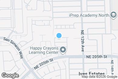 Map image of the property - 1022 NE 208th St