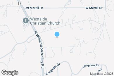 Map image of the property - 1530 W Ridge Dr