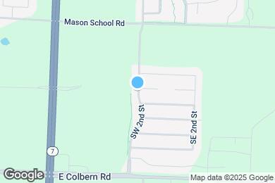 Map image of the property - 9115 SW 2nd St