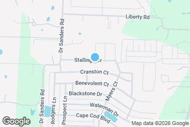 Map image of the property - 8982 Stallings Dr