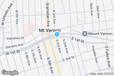 Map image of the property - 3 S 3rd Ave