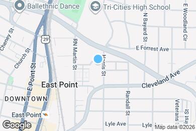 Map image of the property - 1440 Fulton Ave