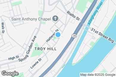 Map image of the property - 1612-1614 Lowrie St