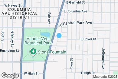 Map image of the property - 201 E Dover Ct