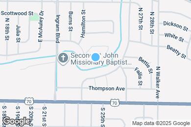 Map image of the property - 2413 Gathings Dr