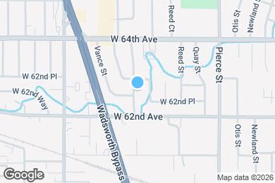 Map image of the property - 6260 Teller St