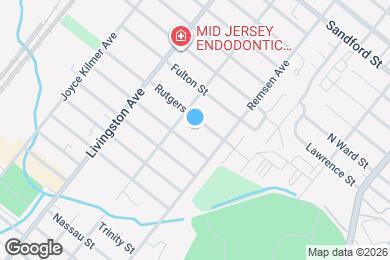 Map image of the property - 188 Rutgers St