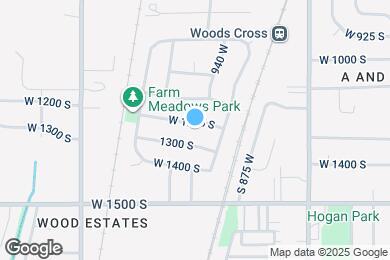 Map image of the property - 957 W 1200 S