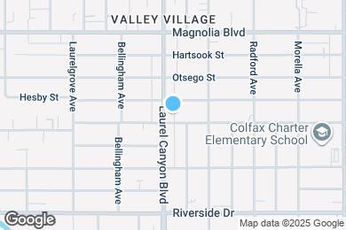 Map image of the property - 5000 Laurel Canyon Blvd