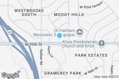 Map image of the property - 10008 W 95th St