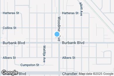 Map image of the property - 5617 Woodman Ave