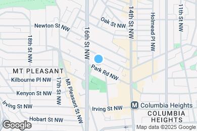 Map image of the property - 1519 Park Rd NW