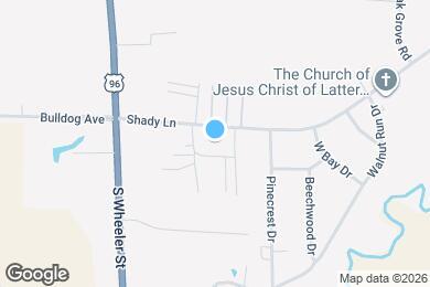 Map image of the property - 104 Bellina St