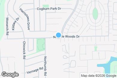 Map image of the property - 12707 Claradeen Ct