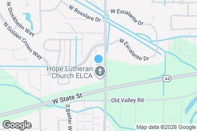 Map image of the property - 4915 W Escalante Dr