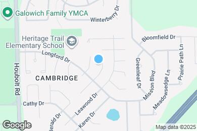 Map image of the property - 919 Surrey Ct