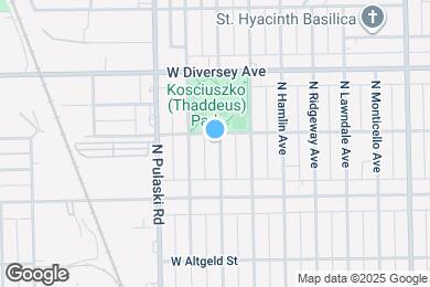 Map image of the property - 3905 W Schubert Ave