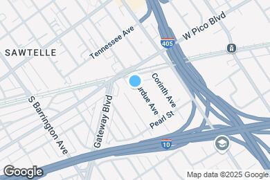 Map image of the property - 2425 Purdue Ave